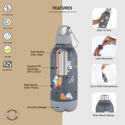 Nakoda Gili 400 Insulated Water Bottle, 430ml