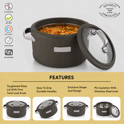Nakoda SAFFRON DLX 2000 Insulated Casserole