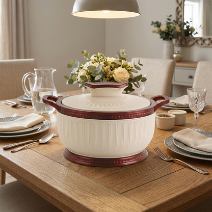 Nakoda ROSETTE PLAIN 1500 Insulated Casserole