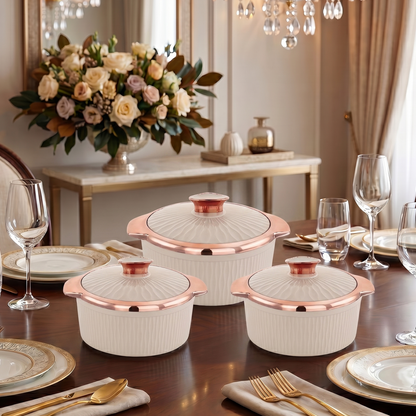 Nakoda STELLA SET DLX - 500/1000/1500 | Insulated Casserole Set