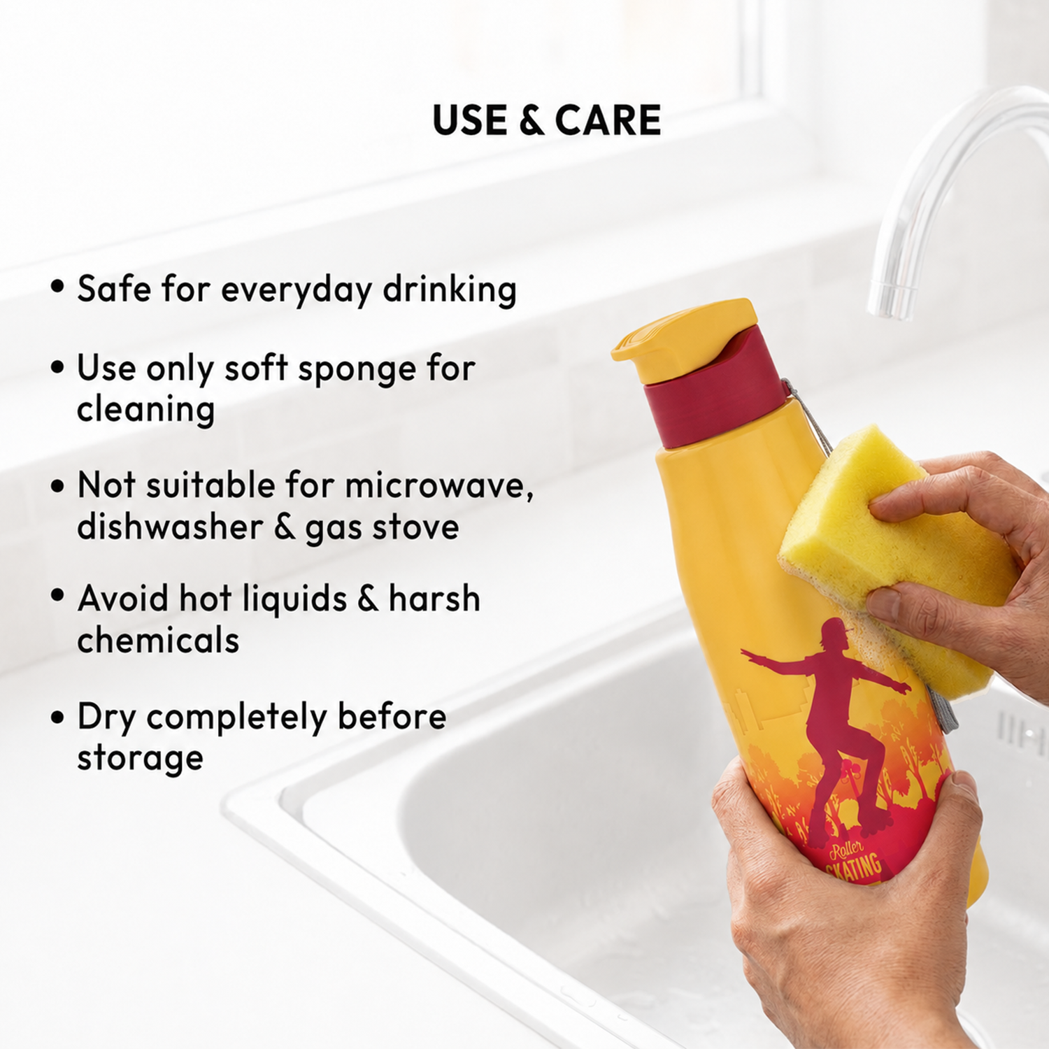 Nakoda Force 900 Insulated Water Bottle, 630ml