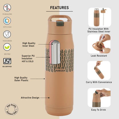 Gripo 900 Insulated Water Bottle, 630ml