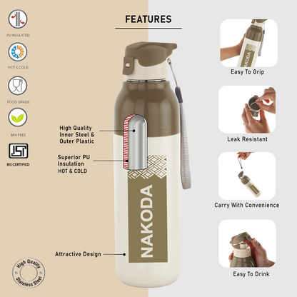 Monark 900 Insulated Water Bottle, 630ml