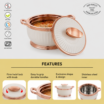 Nakoda ROSETTE DLX 2000 Insulated Casserole