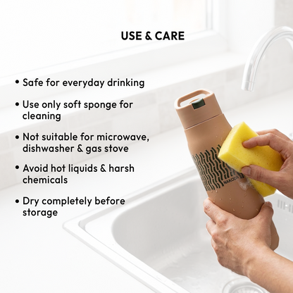 Gripo 900 Insulated Water Bottle, 630ml