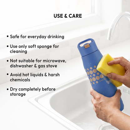 Gripo 900 Insulated Water Bottle, 630ml