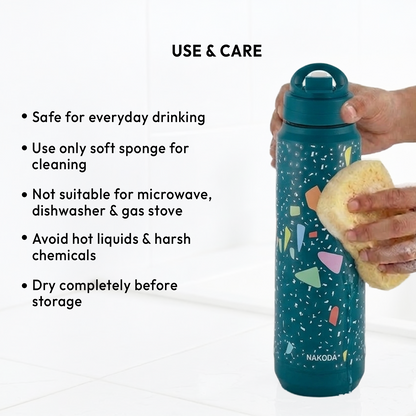 Terrazo 900 Insulated Water Bottle, 630ml