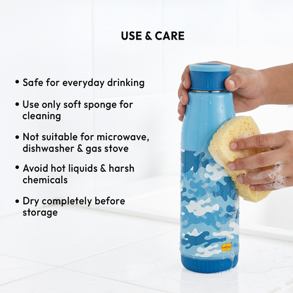Camo 900 Insulated Water Bottle, 630ml