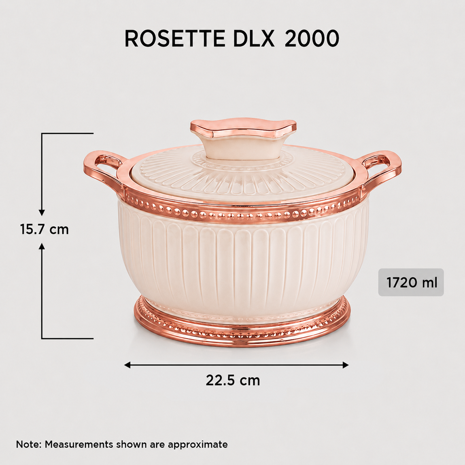 Nakoda ROSETTE DLX 2000 Insulated Casserole