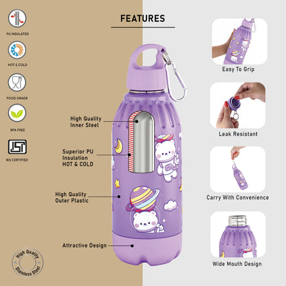 Nakoda Gili 600 Insulated Water Bottle, 500ml