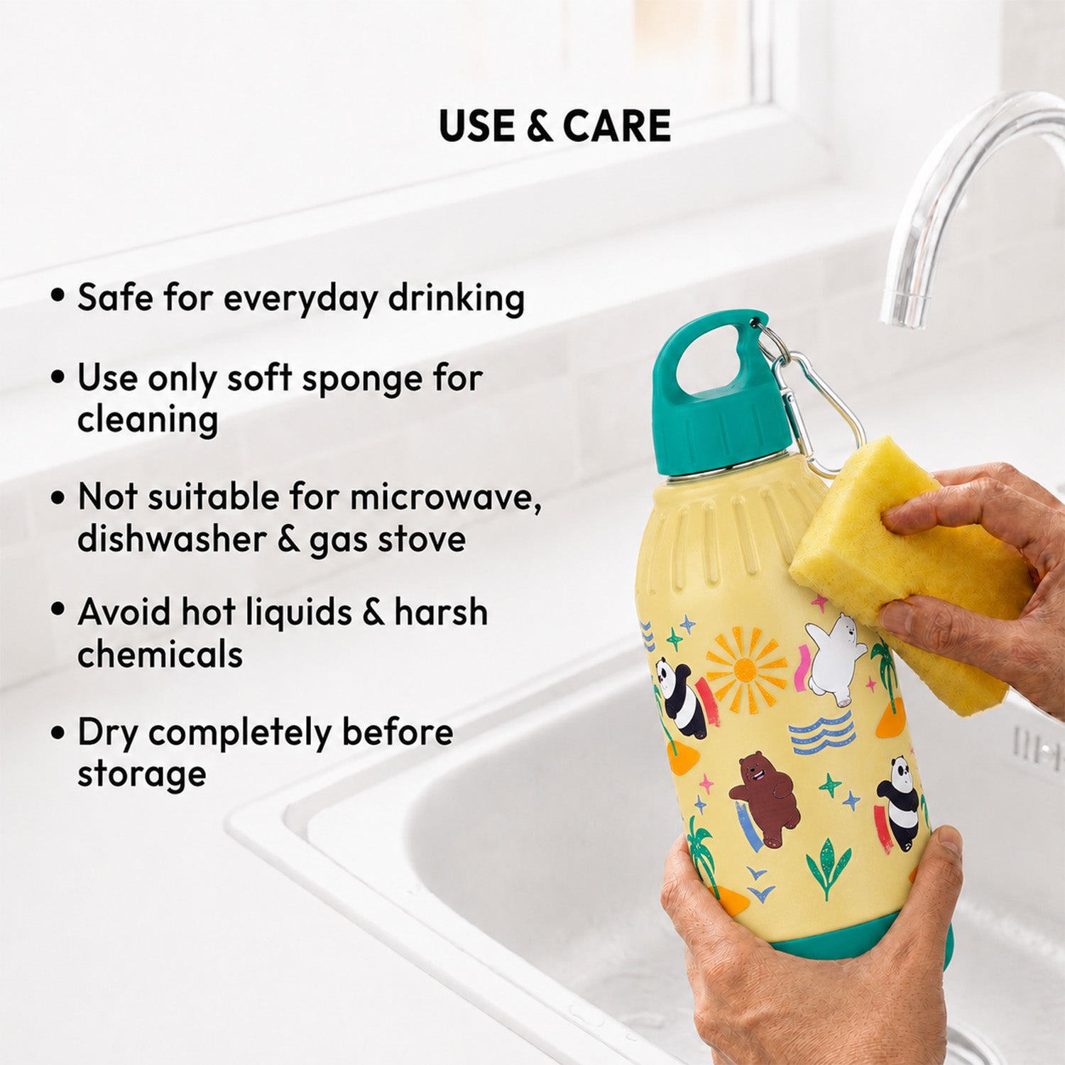 Nakoda Gili 400 Insulated Water Bottle, 430ml