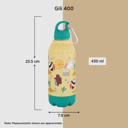 Nakoda Gili 400 Insulated Water Bottle, 430ml