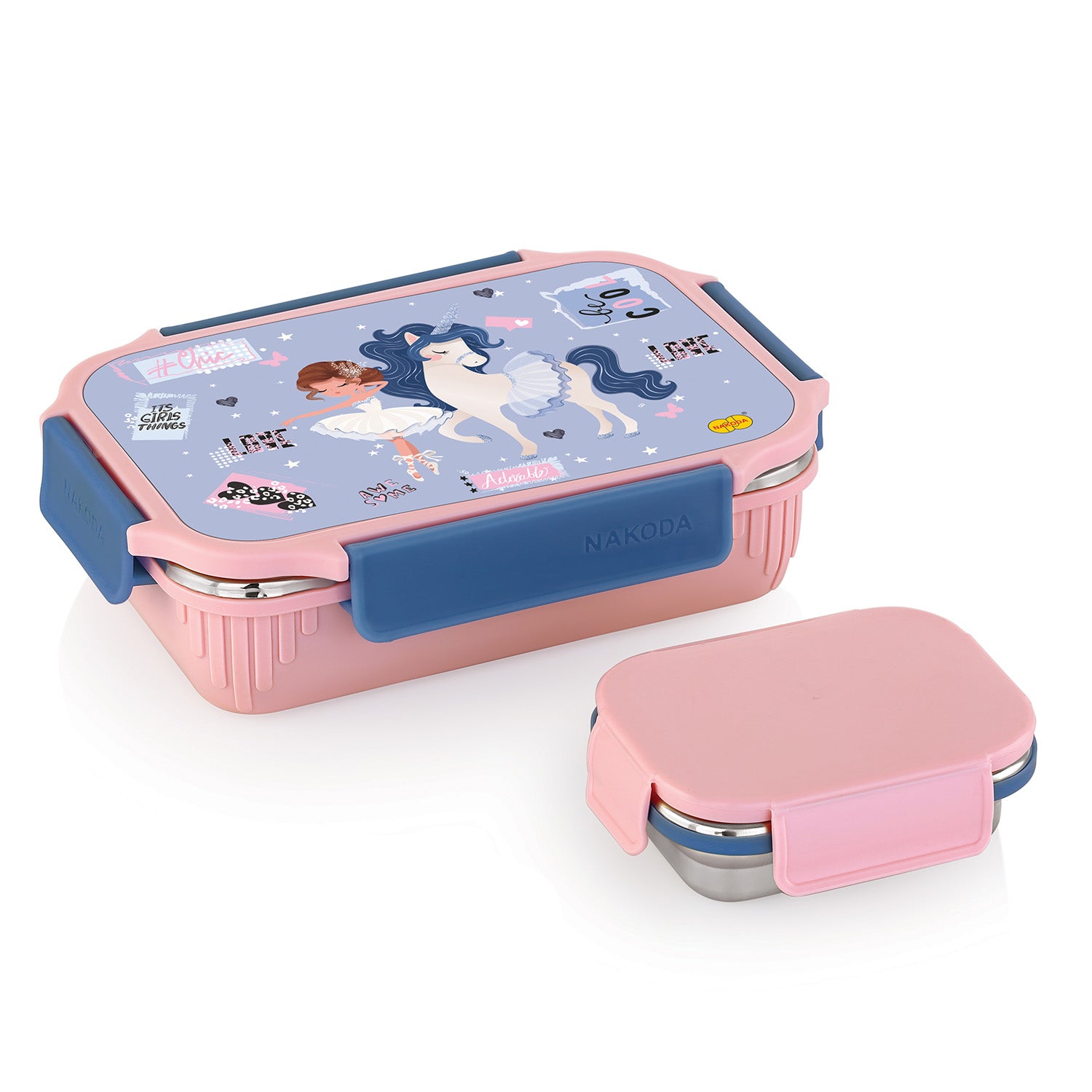 Nakoda KENZO PRINTED 1000 | School Tiffin Box
