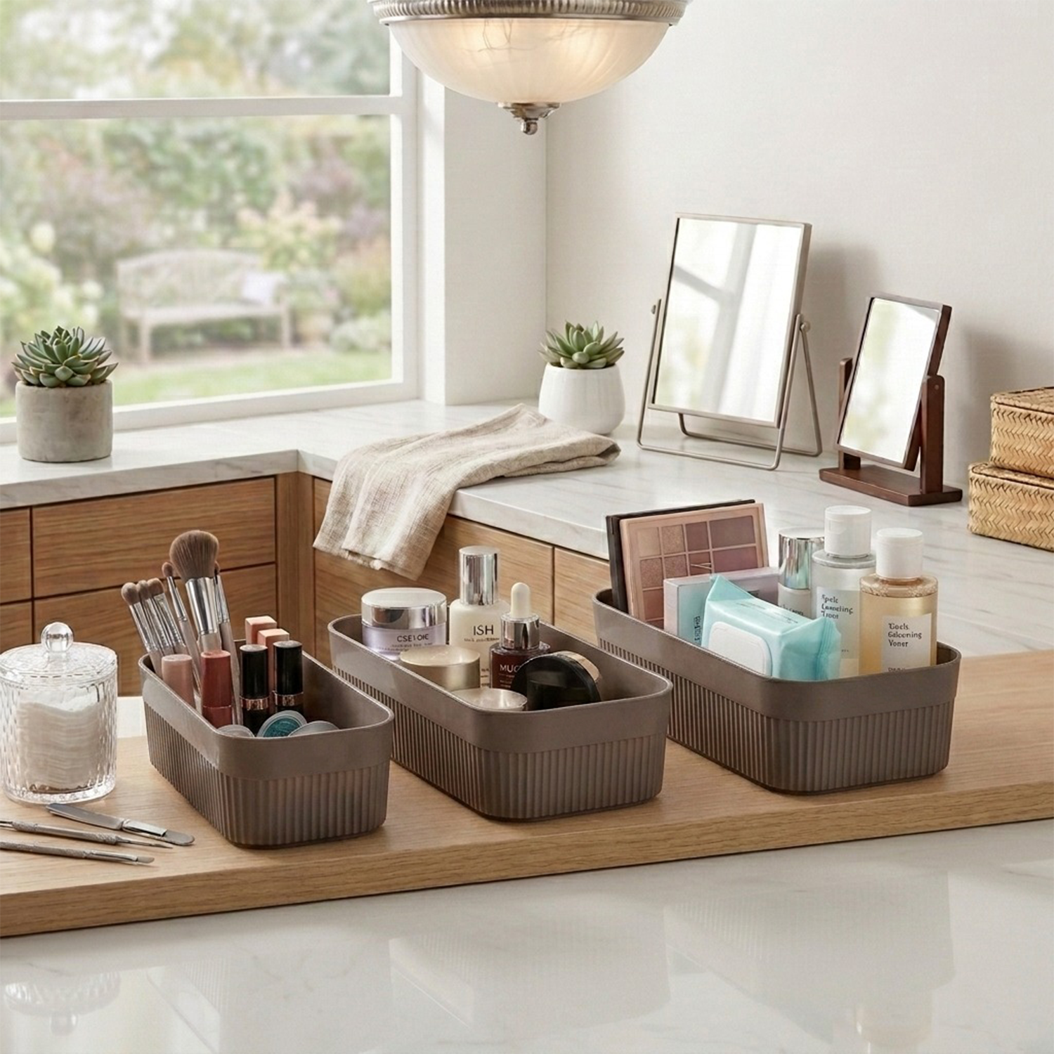 Nakoda CORAL TRAY HOMO SET OF 3 | Tray Set