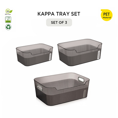 NAKODA KAPPA TRAY SET OF 3 | TRAY SET