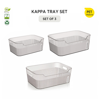 NAKODA KAPPA TRAY SET OF 3 | TRAY SET
