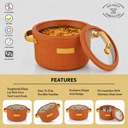Nakoda SAFFRON DLX 2000 Insulated Casserole