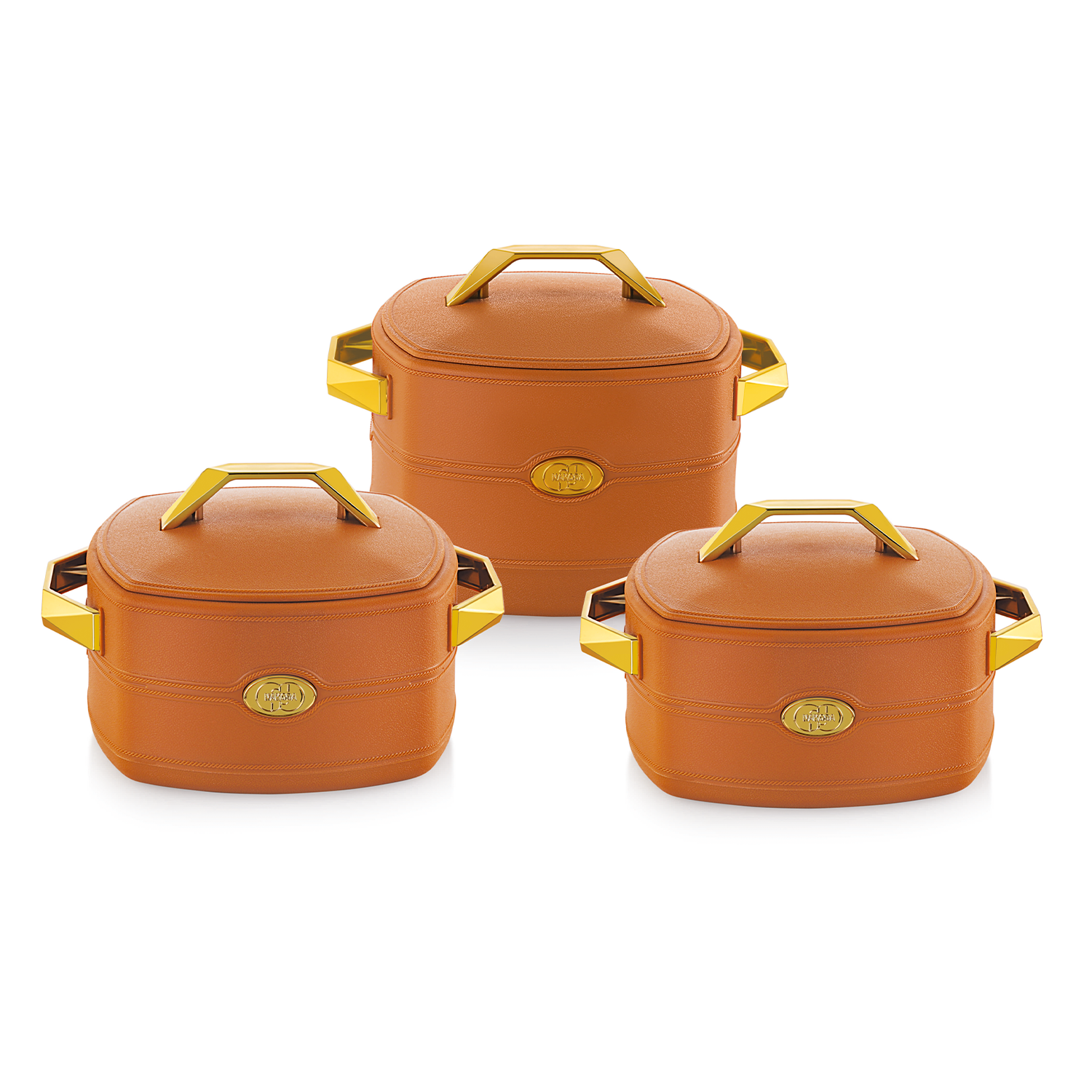 Nakoda MATRIX SET DLX - 1500/2000/2500 | Insulated Casserole Set