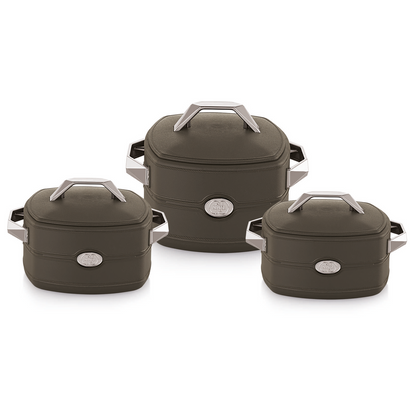 Nakoda MATRIX SET DLX - 1500/2000/2500 | Insulated Casserole Set