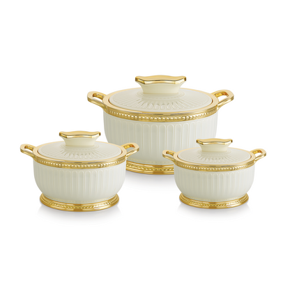 Nakoda ROSETTE SET DLX - 500/1000/1500 | Insulated Casserole Set