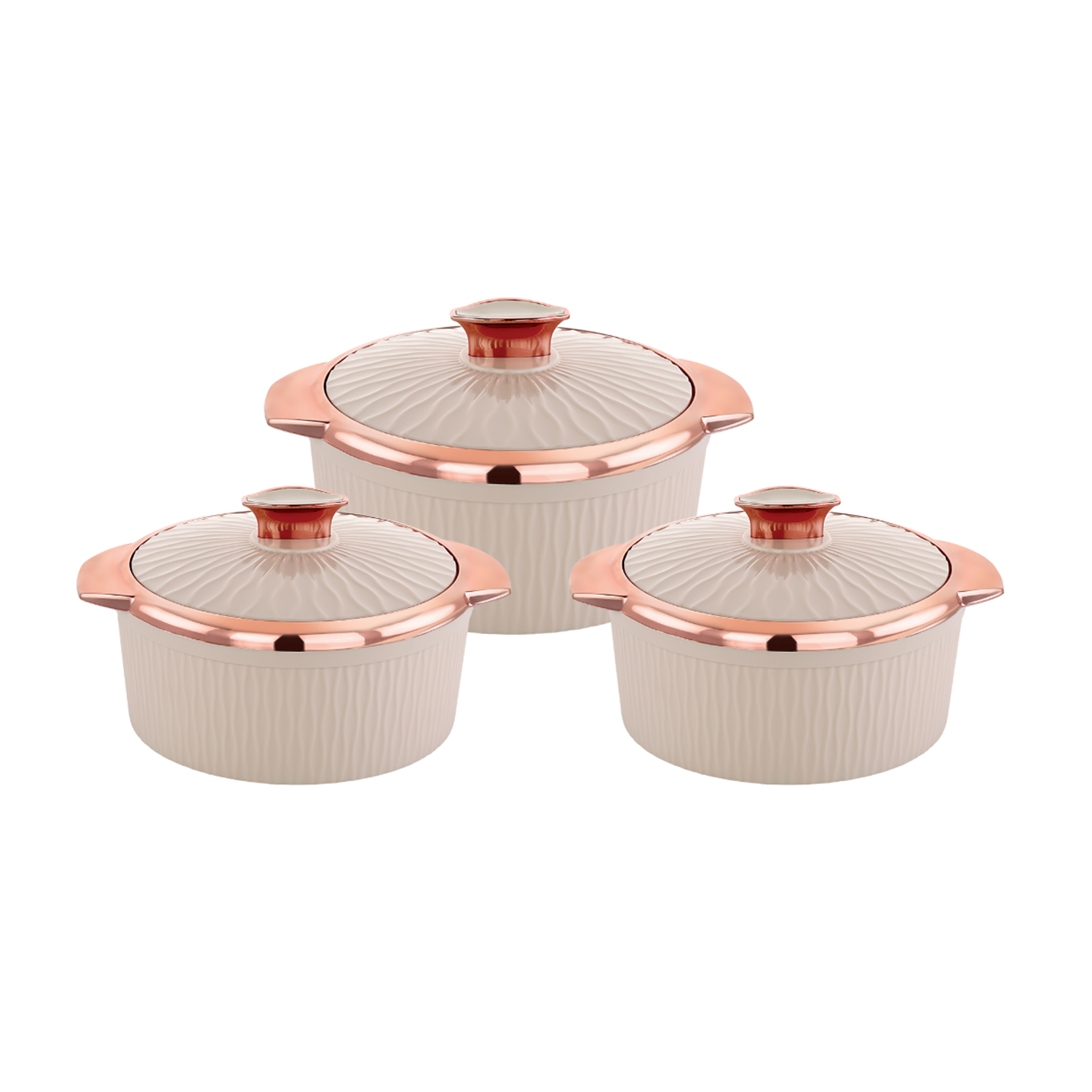 Nakoda STELLA SET DLX - 500/1000/1500 | Insulated Casserole Set