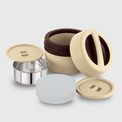 Nakoda Comet Small Office Tiffin | Set of 2