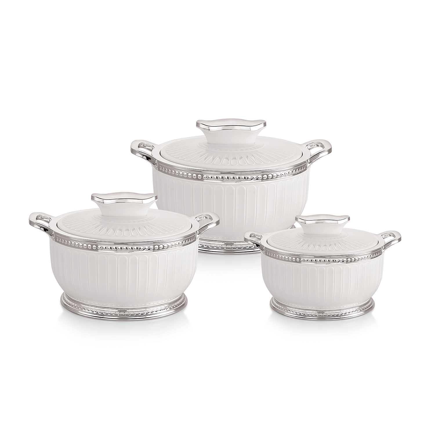 Nakoda ROSETTE SET DLX - 500/1000/1500 | Insulated Casserole Set