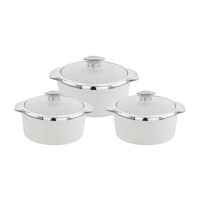 Nakoda STELLA SET DLX - 500/1000/1500 | Insulated Casserole Set