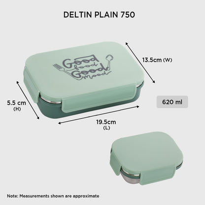 Nakoda DELTIN PLAIN 750 | School Tiffin Box
