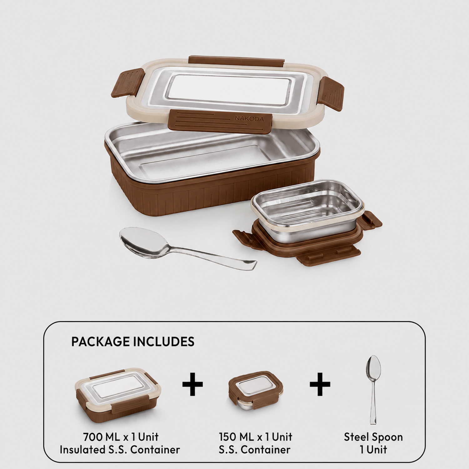 Nakoda FRONX 750 | School Tiffin Box