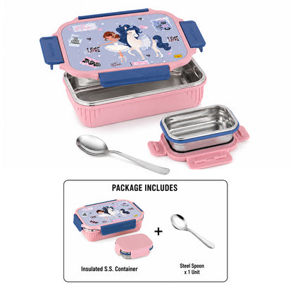 Nakoda KENZO PRINTED 750 | School Tiffin Box
