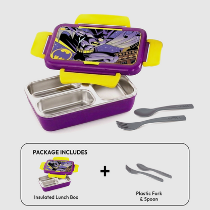 Nakoda NIOS PRINTED SMALL | 3 Partition | School Tiffin Box