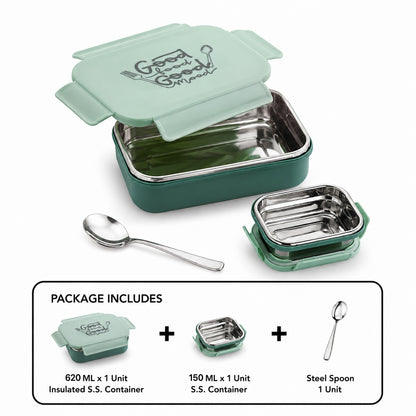 Nakoda DELTIN PLAIN 750 | School Tiffin Box