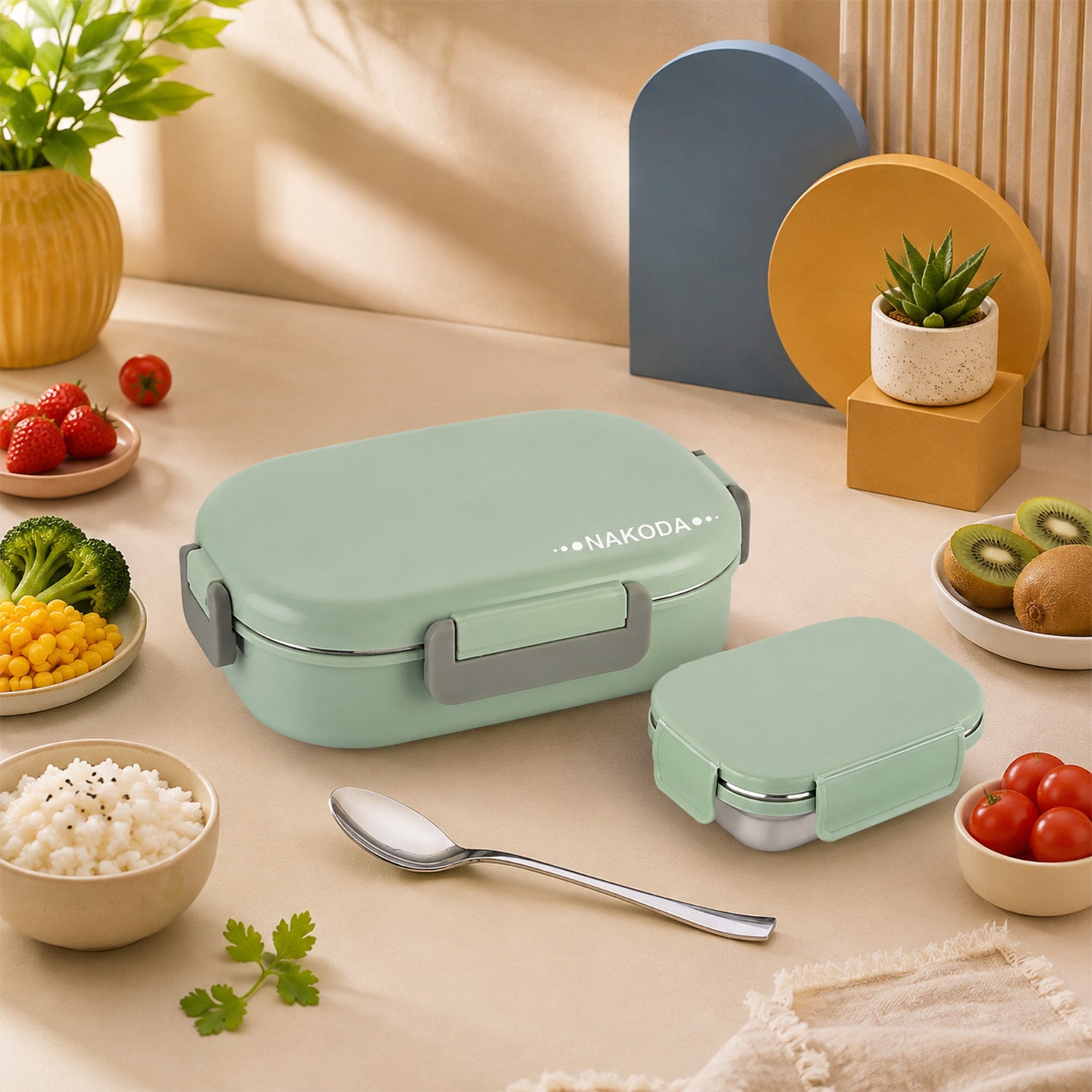 Nakoda SONET PLAIN BIG | School Tiffin Box