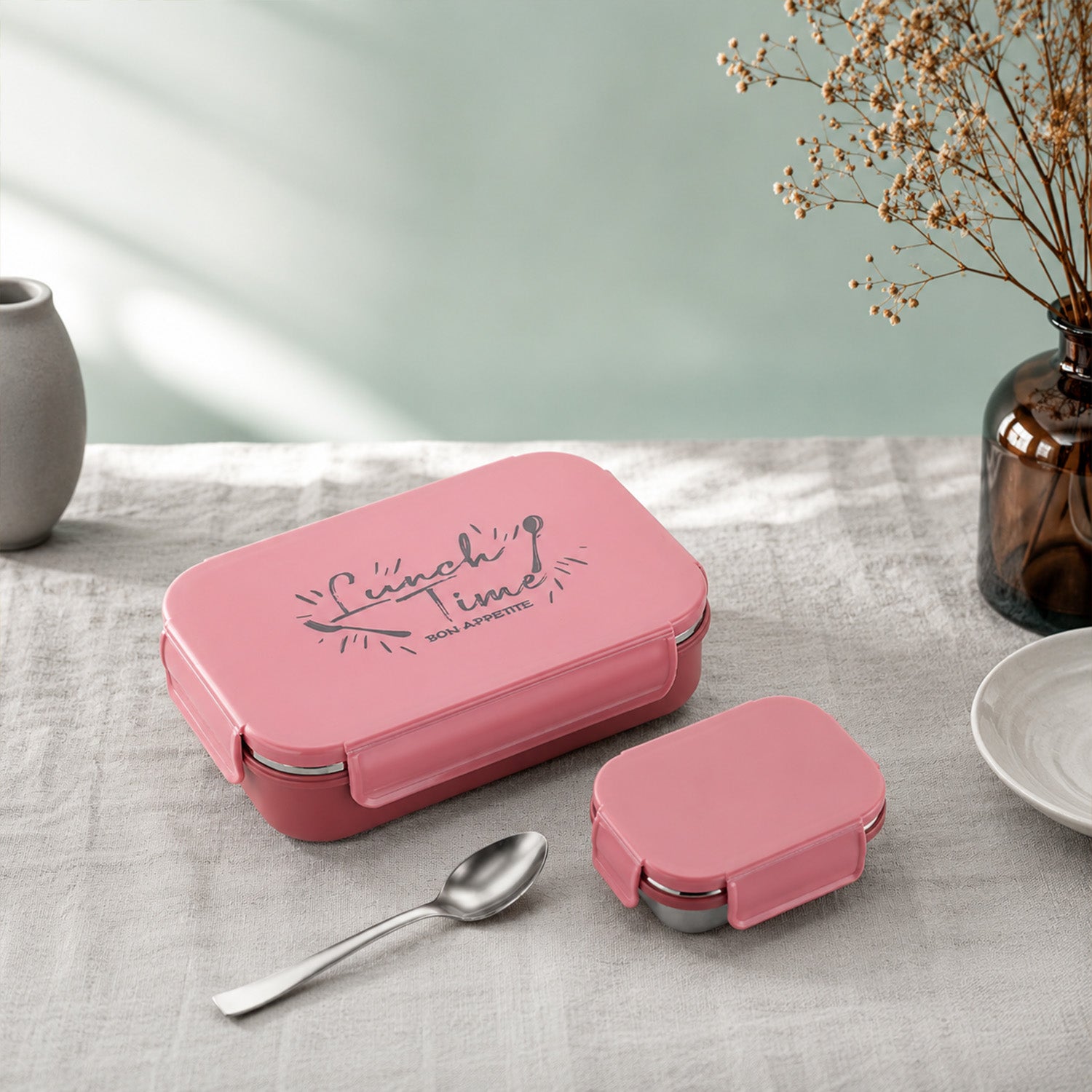 Nakoda DELTIN PLAIN 750 | School Tiffin Box