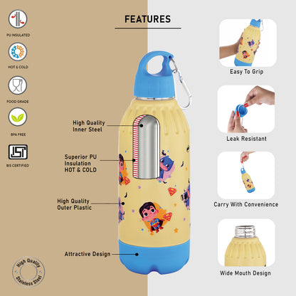 Nakoda Gili 600 Insulated Water Bottle, 500ml