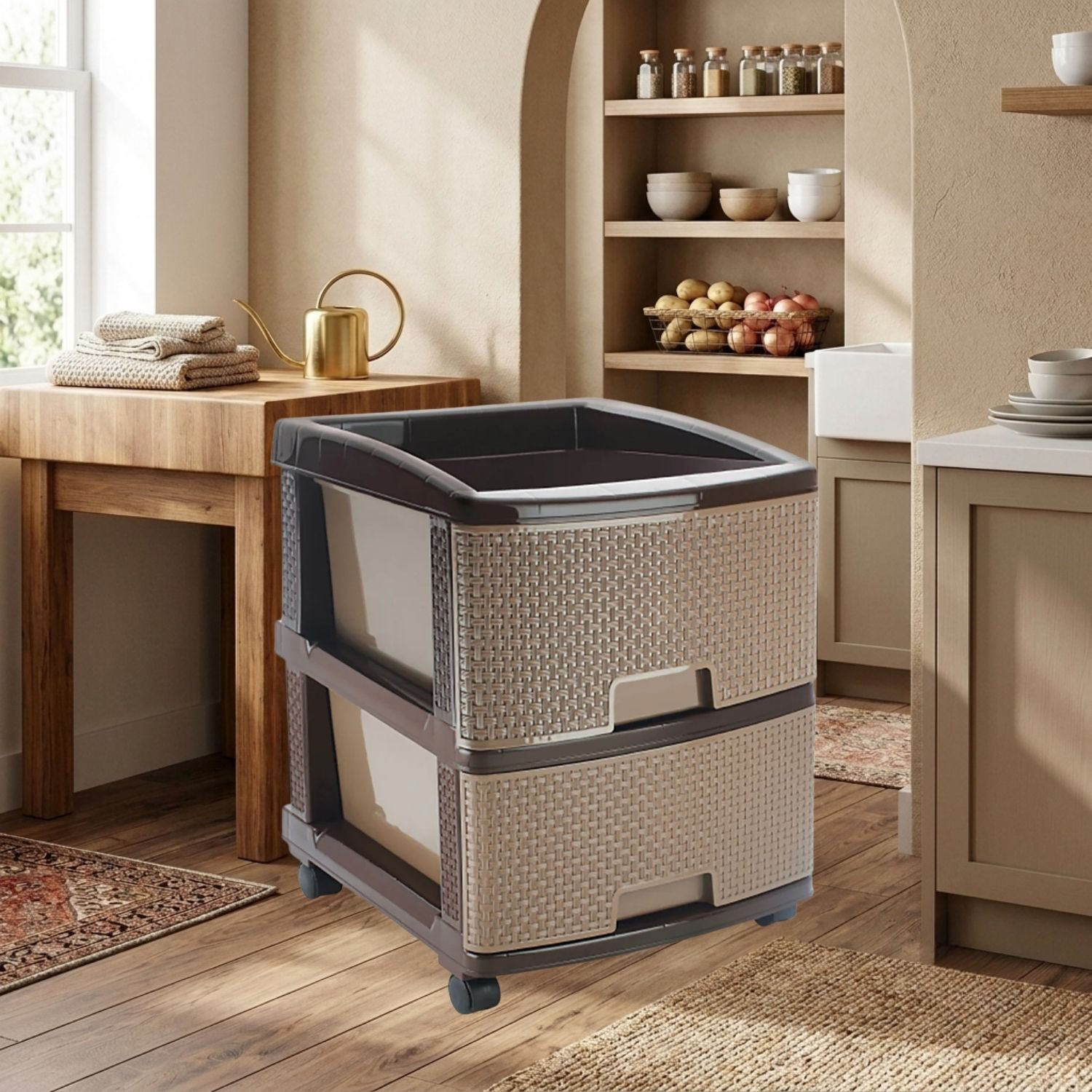 Nakoda PLATINA PLASTIC DRAWER II TIER