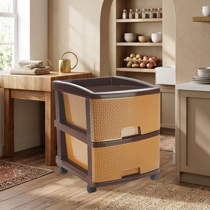 Nakoda PLATINA PLASTIC DRAWER II TIER