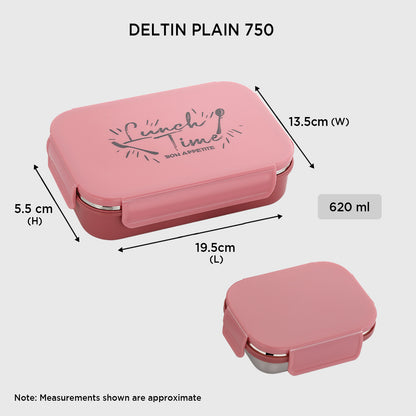 Nakoda DELTIN PLAIN 750 | School Tiffin Box