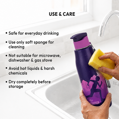 Nakoda Force 900 Insulated Water Bottle, 630ml