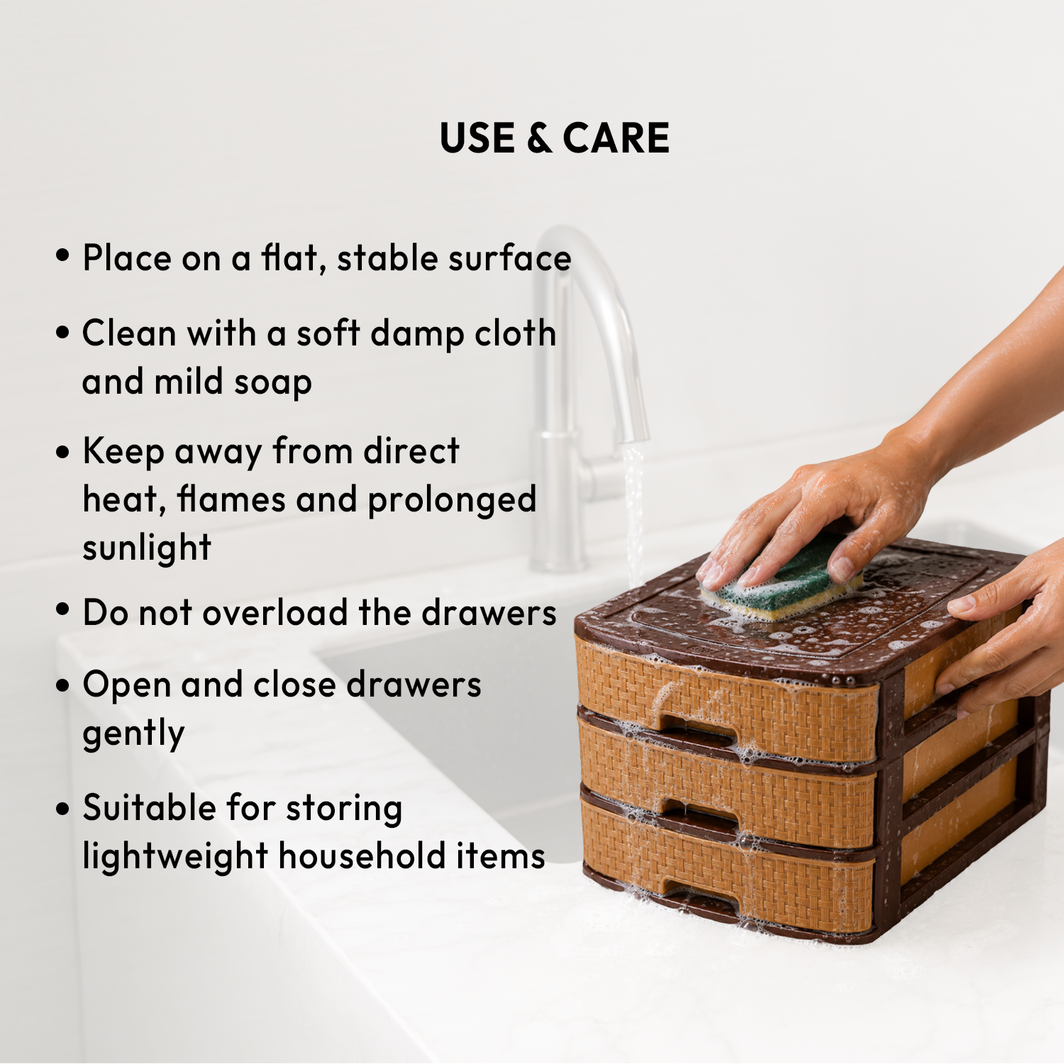 Nakoda MODULO PLASTIC DRAWER III TIER