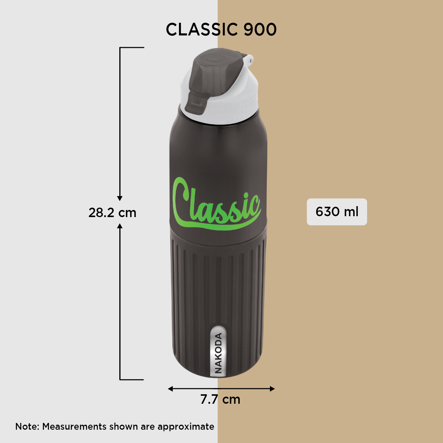 Classic 900 Insulated Water Bottle, 630ml