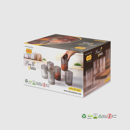 Nakoda FINO 6 PC GLASS SET