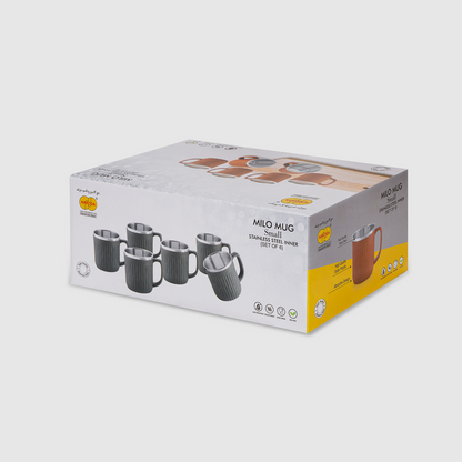 Nakoda MILO SMALL 6 PC MUG SET