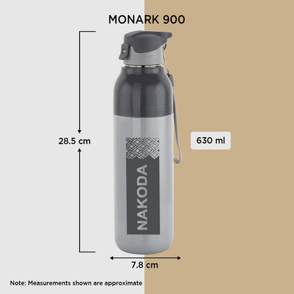 Monark 900 Insulated Water Bottle, 630ml