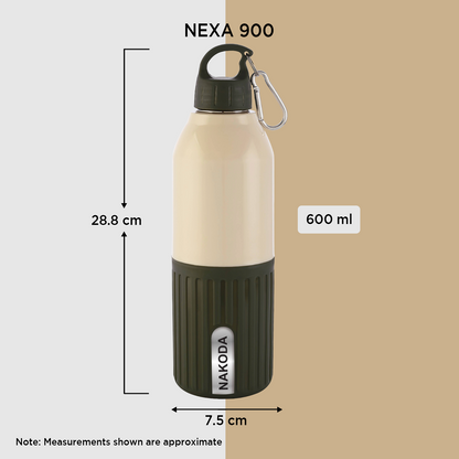 Nexa 900 Insulated Water Bottle, 600ml