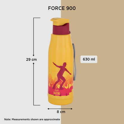 Nakoda Force 900 Insulated Water Bottle, 630ml