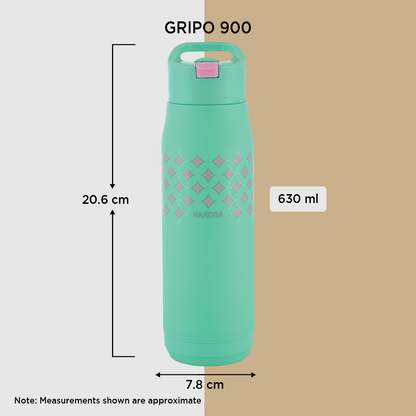 Gripo 900 Insulated Water Bottle, 630ml