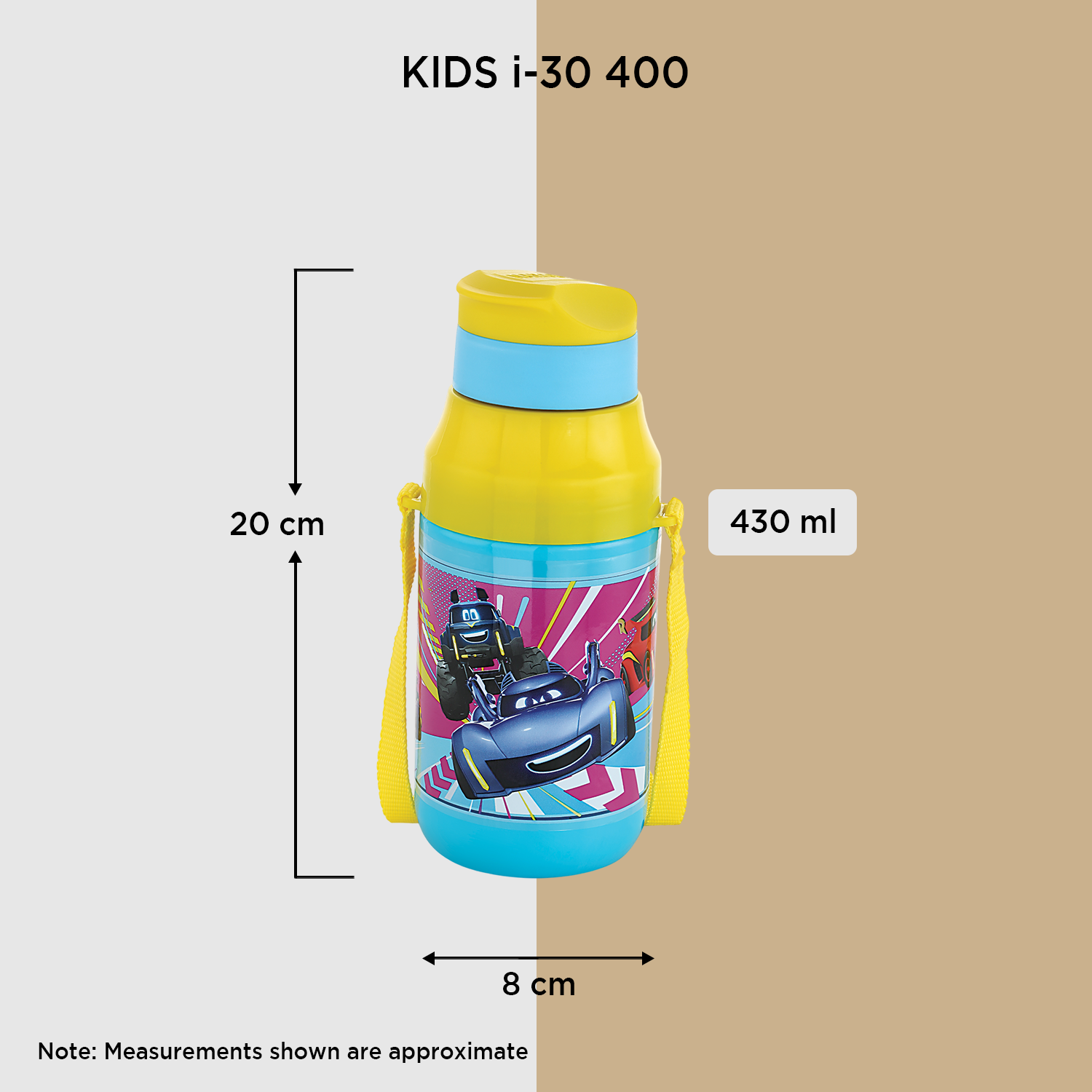 Nakoda Kids i-30 400 Insulated Water Bottle, 430ml