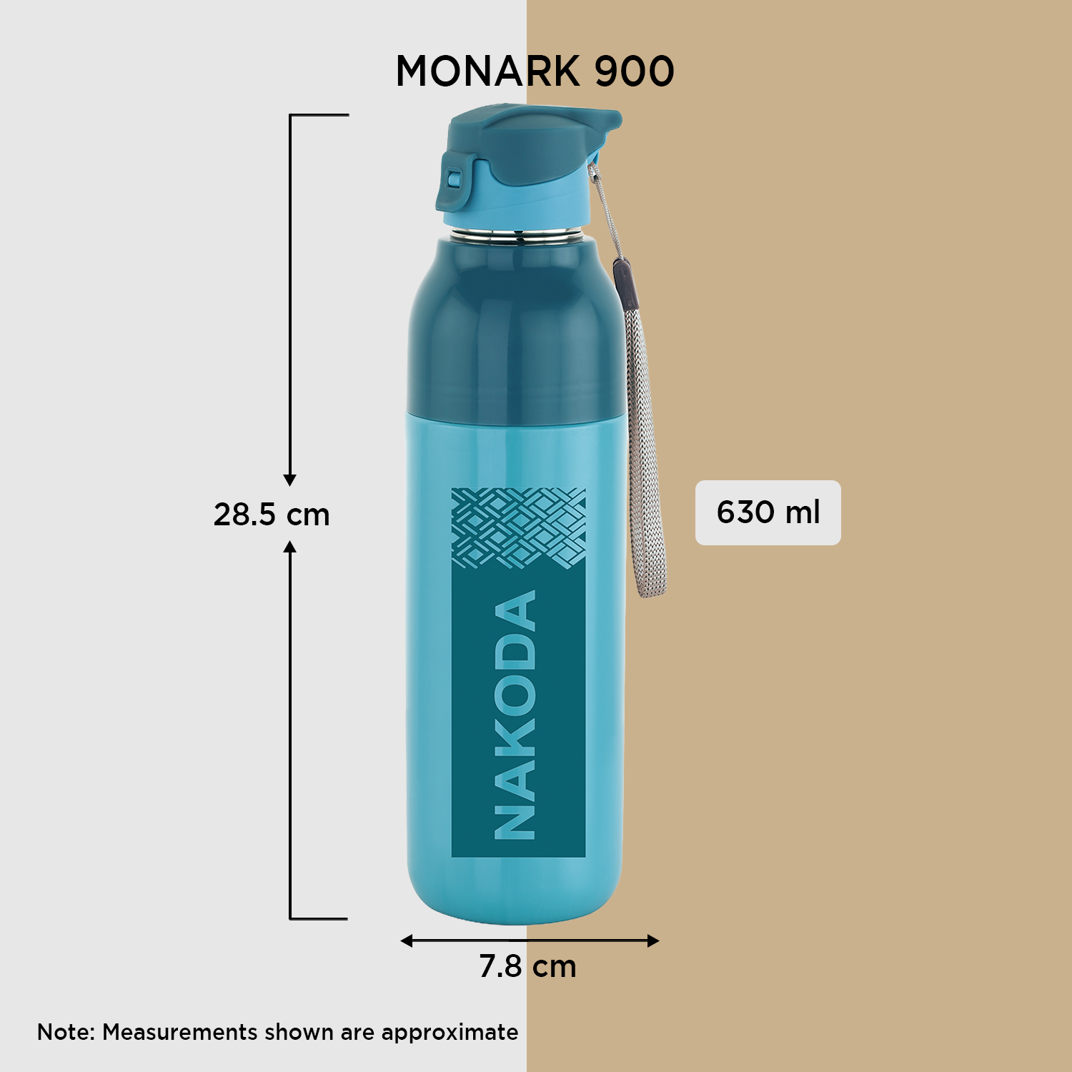 Monark 900 Insulated Water Bottle, 630ml